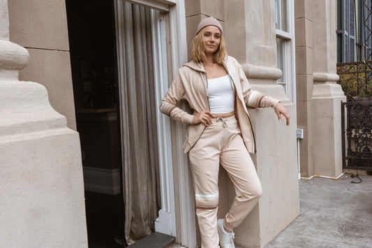 Dune Vintage Leg Stripe Joggers