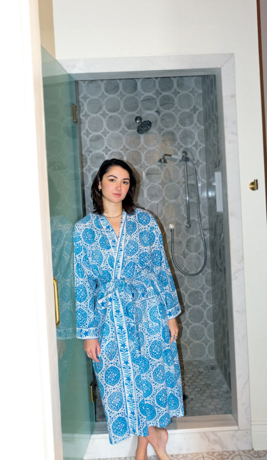 Riviera Cotton Robe
