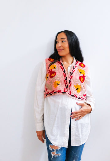 Chemise Courte Boutonnée Megha Saia