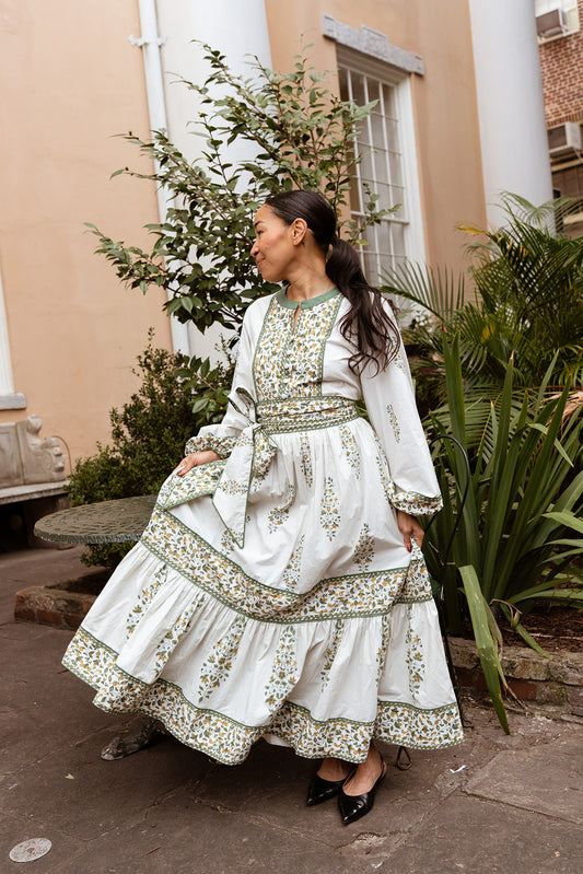 Amara Long Haveli Dress