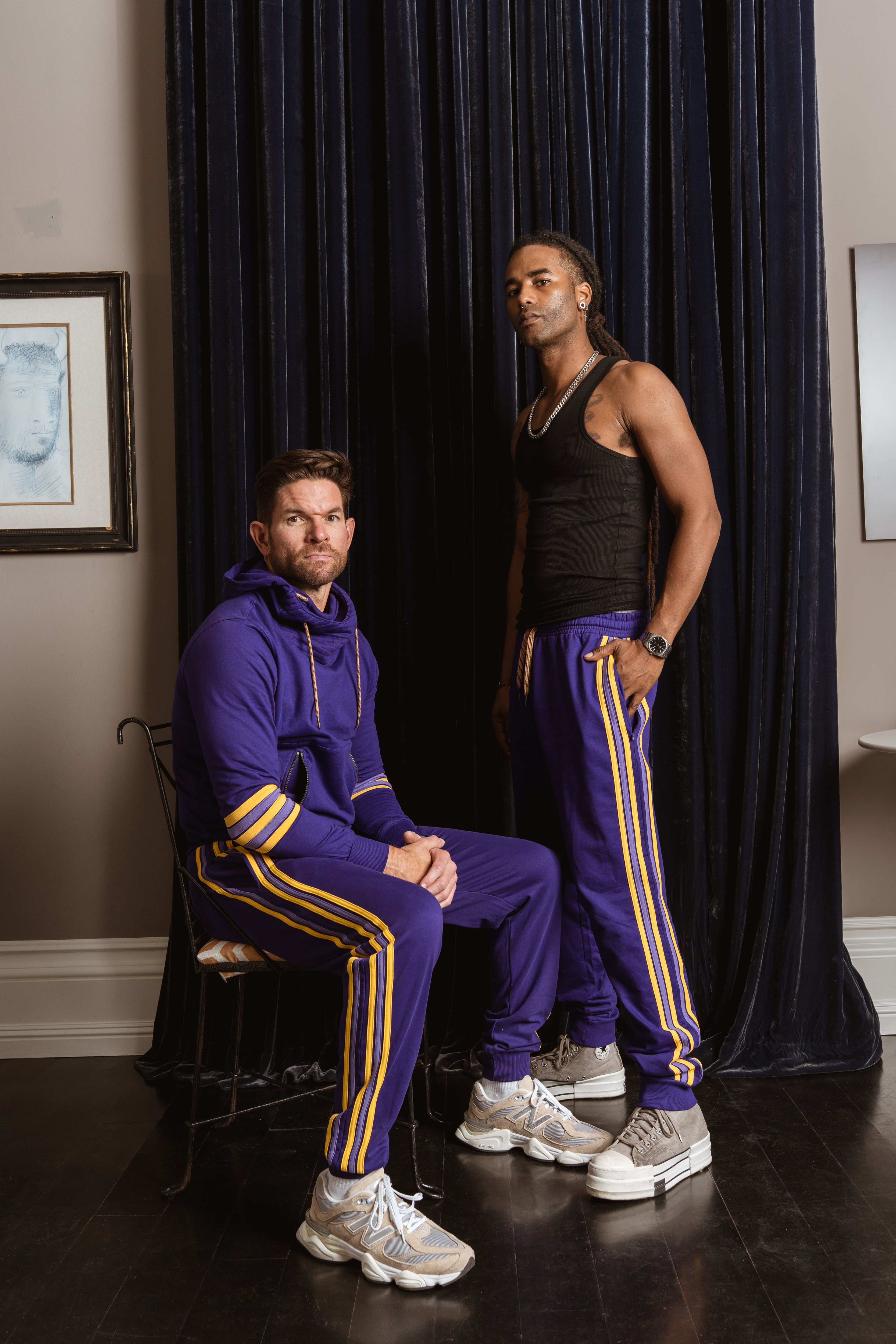 Sher Vintage Arm Stripe Ninja Hoodie – Magic Collective